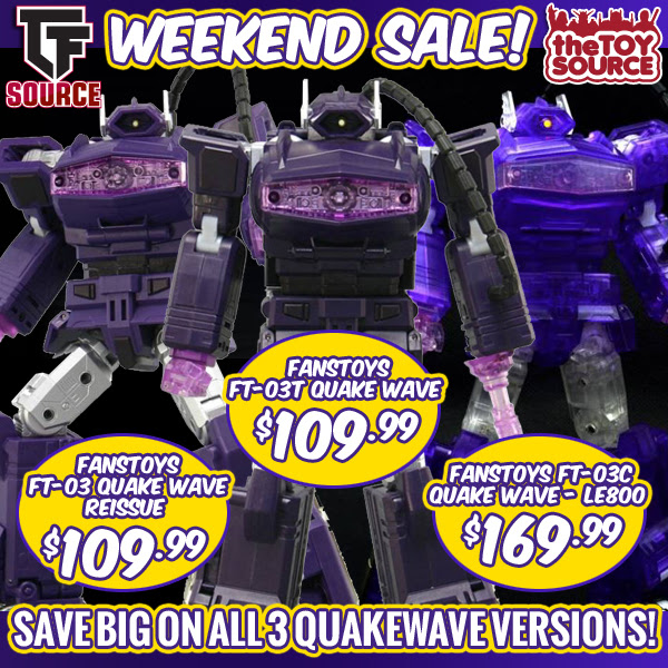 Fans Toys FT-03 Quakewave レーザーウェーブ似 未開封 Perfect New Fanstoys Ft-03 Shockwave Ft03 Quakewave